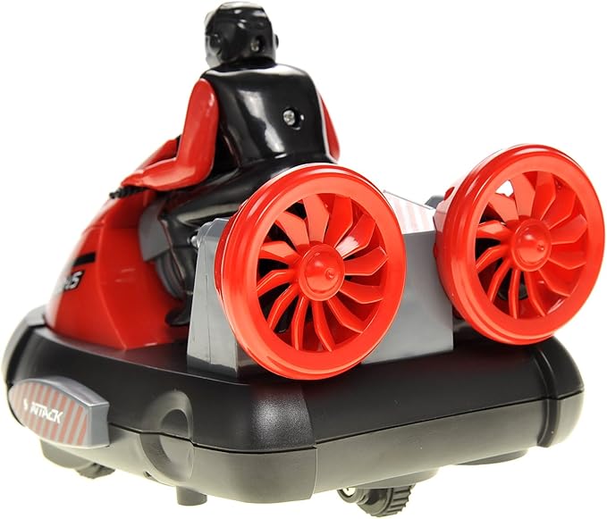 PowerTRC Remote Control Bumper Cars for Kids RC Stunt Battle Race Cars for Boys 2 Sets Players with Ejecting Drivers Crash Sound Effects Christmas Birthday Gift
