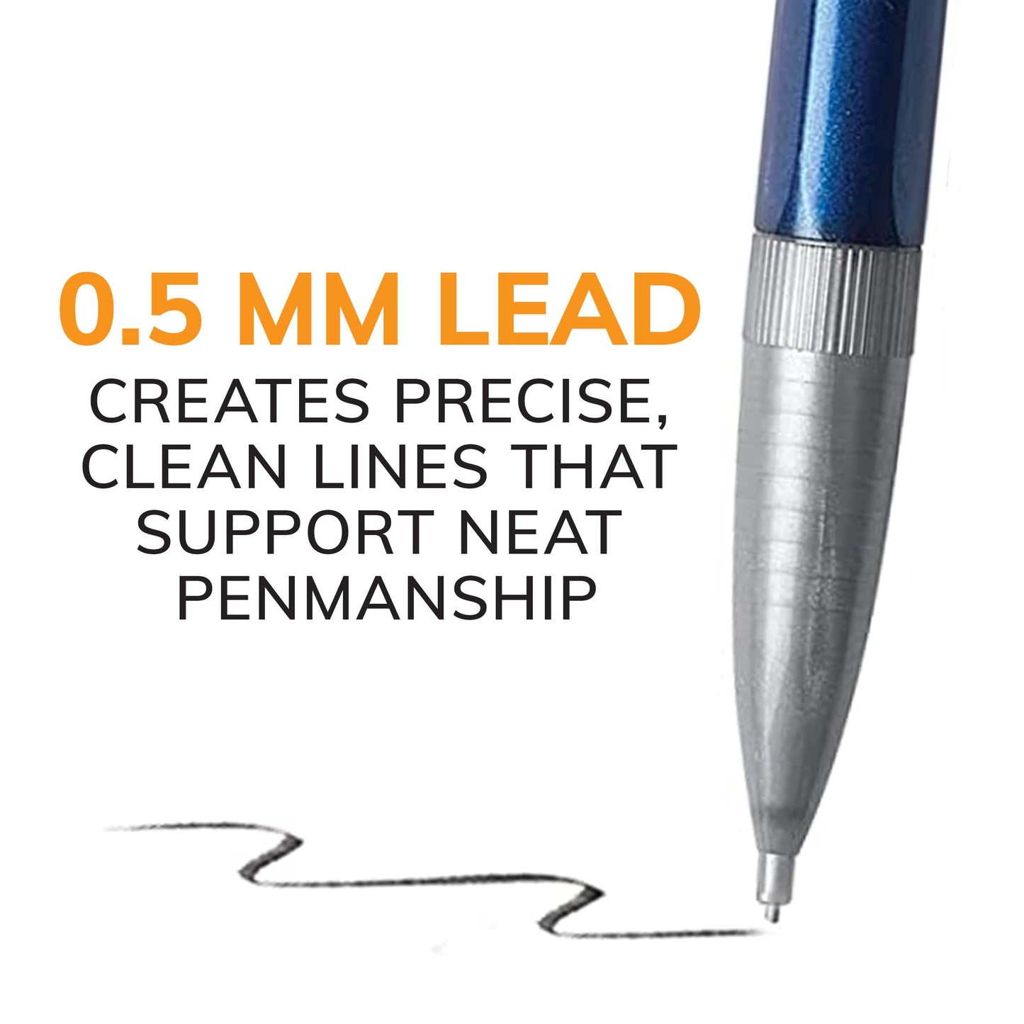 BIC Xtra-Precision Mechanical Pencils with Erasers, Fine Point (0.5mm), 24-Count Pack Mechanical Drafting Pencil Set