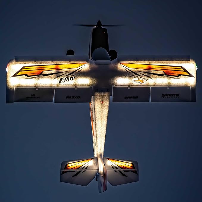 E-flite Night Timber X Evolution 1.2m PNP EFL013875 RC Trainer Airplanes