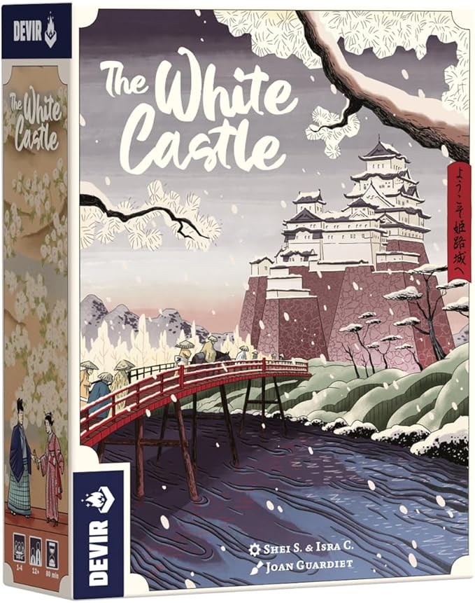 Devir - The White Castle Board Game – Strategic Eurogame with Worker Placement Dice Placement &amp Resource Management for Teens and Adults Ages 12+ 1–4 Players 85 Playtime Multilanguage
