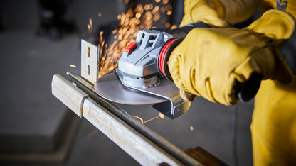 BOSCH GWS14-60PD 6 In. Angle Grinder | 13-Amp Motor, 9,700 RPM, No Lock-On Paddle Switch, Anti-Vibration Handle, KickBack Control, Soft Start, Overload Protection