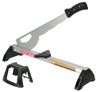 FullyAssembled Laminate/Vinyl Floor Cutter, Angle&Length Cutting,Laminate Flooring Cutter,Cuts 2-5mm Thickness Rubber Floor,Laminate Floor,VCT,PVC,Steel/Alu,Floor Cutter for Small Project & Thin Floor
