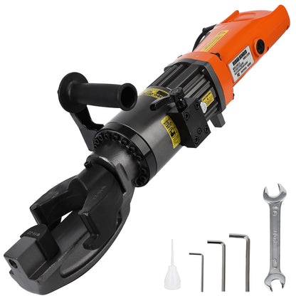 Electric Hydraulic Rebar Bender Tool,1200W 110V, Bending up to 7/8 in #7 22 mm Rebar, Bending Angle0-130°, Hand Held Bender Machine for Rod Steel Bar (1200W NRB-22)