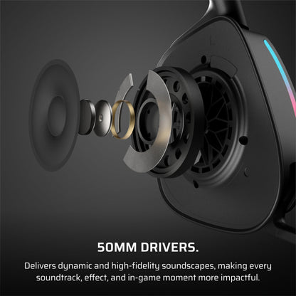 Corsair Void v2 Wireless Gaming Headset with Bluetooth for PC, PS5, PS4, Switch, Mobile – Dolby Atmos, 70 Hr Battery, Dual Wireless, Lightweight, Fast Charging – Carbon