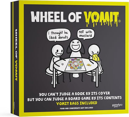 Hilarious Party Board Game for Adults &amp Families – Funny Food Challenge Game for Game Nights - One of The Best Board Games for Family Fun - Perfect Adult Board Games Choice