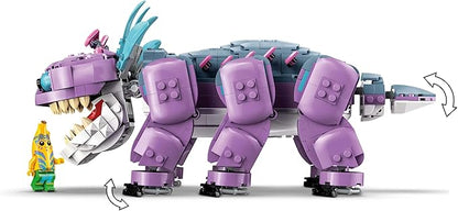 Lego 77077 Fortnite Chrome Boo Toy Birthday Present Blocks for Boys and Girls Kids 10 Years Old 11 Years Old 12 Years Old Elementary School Students Animals Creatures Games Mom and Dad