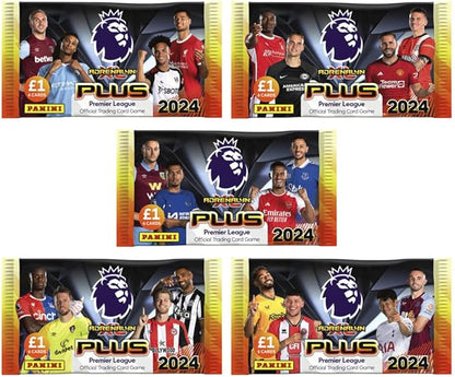 2023-24 Panini Adrenalyn XL Plus Premier League Cards - 50-Pack Box (300 Cards)