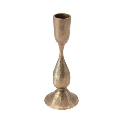 Creative Co-Op Hand-Forged Metal Taper Candle Holders (Set of 2)