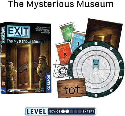 EXIT: The Game 4-Pack Escape Room | Beginner Bundle | Haunted Roller Coaster Sunken Treasure Mysterious Museum House of Riddles | Family-Friendly Cooperative Game | 1- 4 Players Ages 10+