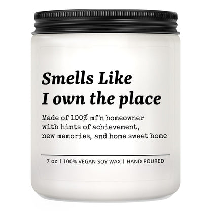 House Warming Gifts New Home, Housewarming Gift for Women, Men, Couple, New Homeowner - Home Essentials for New Home - Lavender Candles