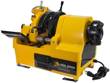 Steel Dragon Tools 1215 1-1/2" Power Pipe Threader Threading Machine with 811A Self Oiling Die Head fits RIDGID 47770 47765 47760 Dies