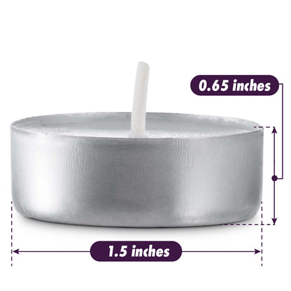 MontoPack Unscented Tea Light Candles 400 Pack | 4 Hours, White, Smokeless, Dripless Small Votive Paraffin Tealights | Long-Lasting for Home, Shabbat, Weddings, Events, Emergencies | Mini Candles Bulk