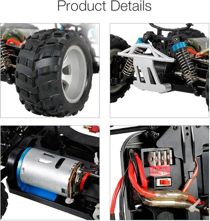 GoolRC WLtoys A979-B RC Car 2.4G 1/18 Scale 4WD 70KM/h High Speed Electric RTR Monster Truck