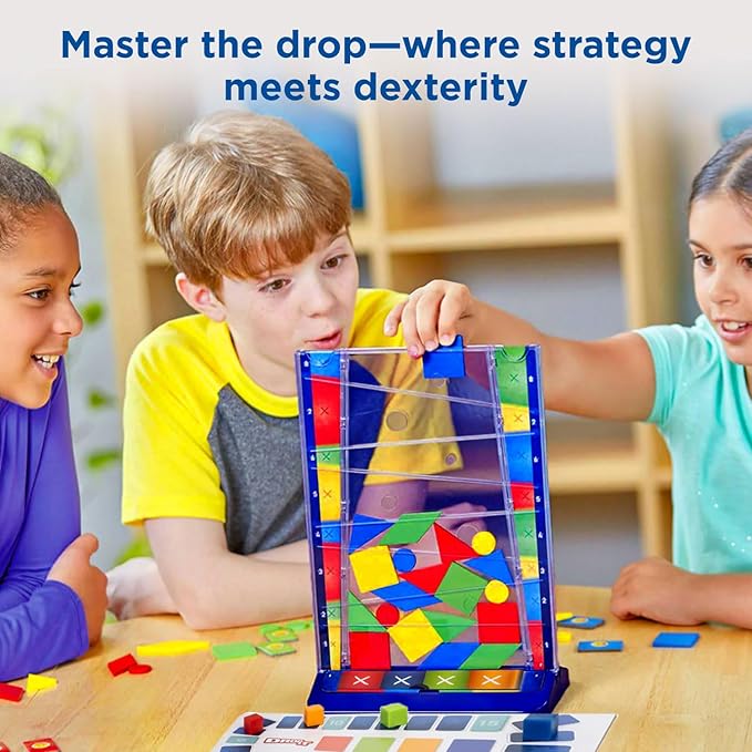 Drop It – A Fun Family Strategy &amp Dexerity Game by Kosmos Games Parents’ Choice Silver Award Winner Play Individually or on Teams Ages 8+ Fun for Kids Adults Family Game Nights