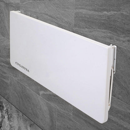 CYGJSYEA Laundry Room Wall Mounted Folding Table, Kitchen Restaurant Home Bar Work Table, All Aluminum Countertop, Waterproof Easy to Install and Clean (80X50cm/31.5""×19.7"")…, LZDZ004