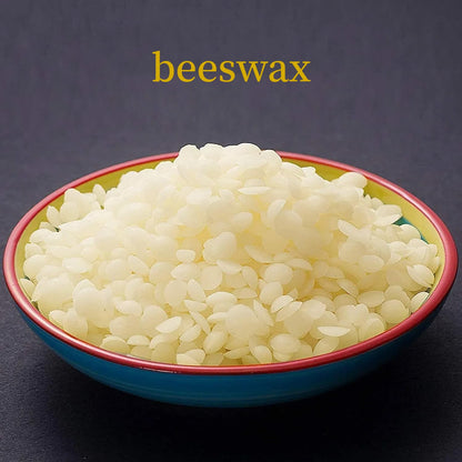 Grcdoyvl Natural White Beeswax Granules (10-Pound) | Unrefined Pure Material for DIY Projects | Candle Making, Skin Care, Lip Balm, Soap Base | Organic Beeswax Pellets