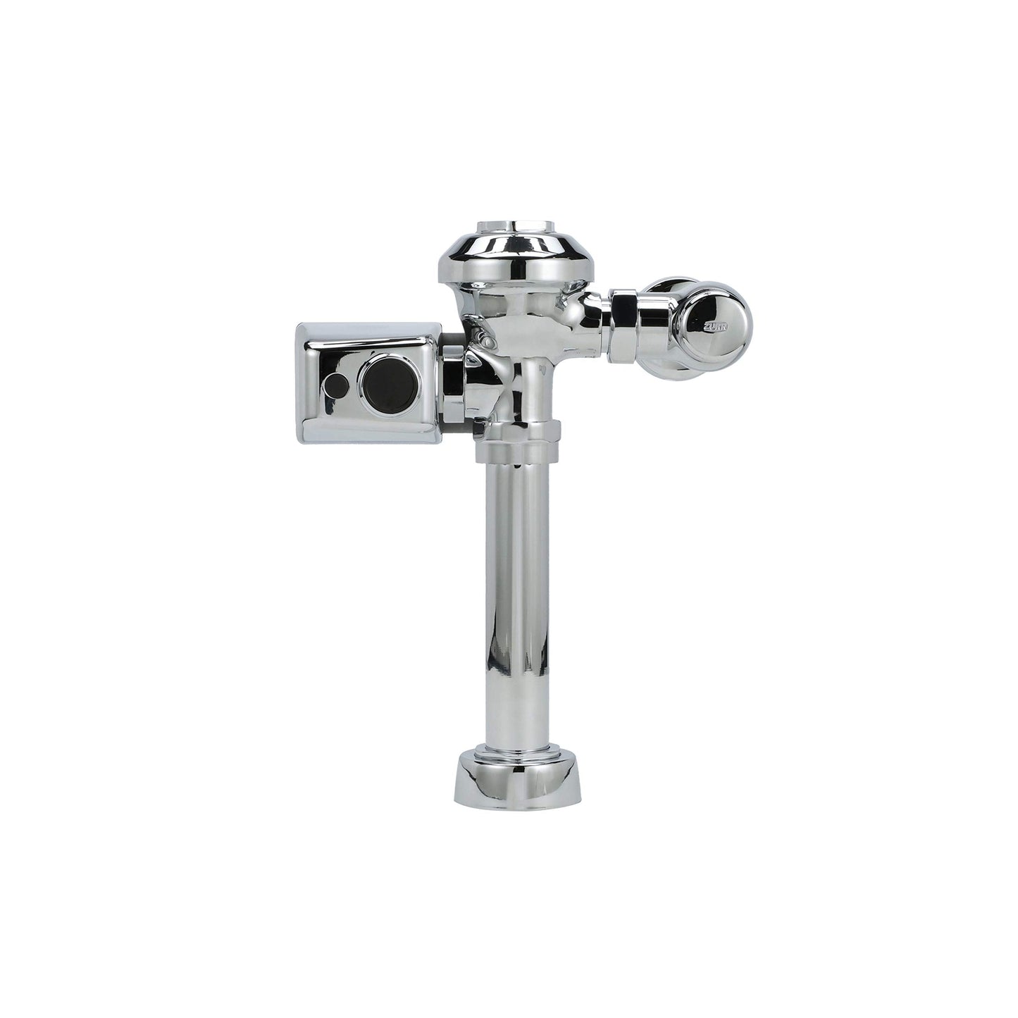 Zurn ZER6000AV-WS1-CPM AquaVantage AV ZER Exposed Sensor Diaphragm Flush Valve with 1.6 GPF and Metal Cover in Chrome & ZERK-CPM AquaSense E-Z Flush Retrofit Kit with Metal Cover, Chrome