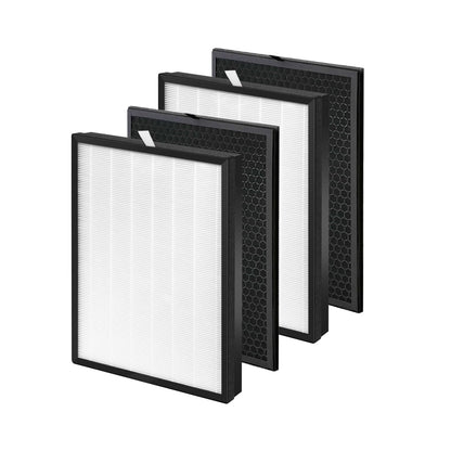 Upgraded FY1410/FY1413 replacment Filter,compatible with for Philips 1000/1000i Air Purifier Series Replace AC1214 AC1215 AC1217 AC2729,QCYZTL filter,4-Pack