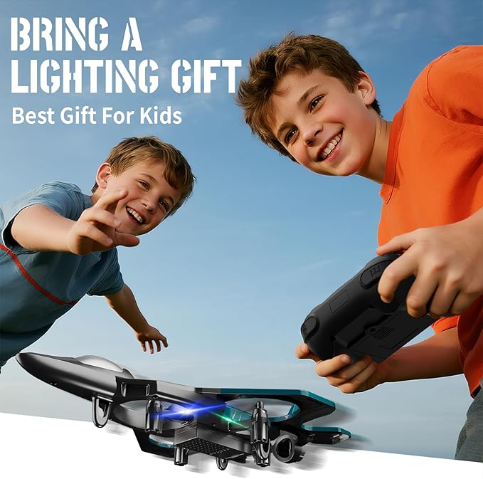 RC Planes for Kids Adults Foam Remote Control Airplane Jet Helicopter Drone Toys for Kids Adults 8-12 12-16 Remote Control Plane Airplane Toys with LED Lights 360° Flip Stunt Rotation