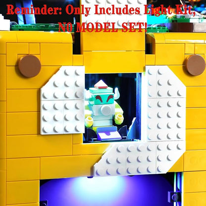 LED Light Set Compatible with Lego 71395 Super Mario 64 Question Mark Block Super Mario Building Blocks Model - Model Set NOT Included