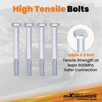 maXpeedingrods 2” Lift Kit for Honda ACTY HA4 1990-1998, Front Spacer, Rear Shackle Leveling Kit