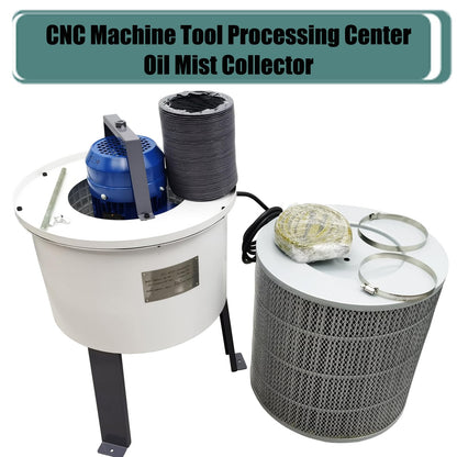 INTBUYING 220V Oil Mist Collector 1HP CNC Machine Tool Processing Center Oil Fume Purifier Industrial Soot Purifier 650-824CFM