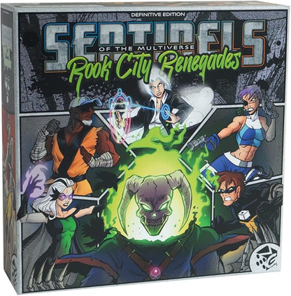 Greater Than Games | Sentinels of the Multiverse: Rook City Renegades | Cooperative Strategy Board Game Expansion | 1 to 5 Players | 30+ Minutes | Ages 14+