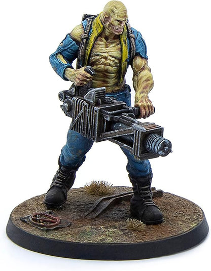 Modiphius Fallout Wasteland Warfare: Survivors: Capital Companions - 3 Miniatures 32mm Unpainted Resin Figures Capital Wave