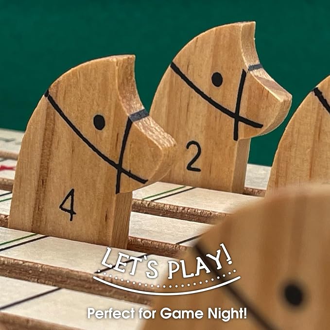 CHH The Racing Horse Game – Classic Family Board Game – Quality Construction and Fun for All Ages