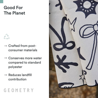 GEOMETRY Tea Towels – Mothers Day Collection – Quick-Dry, Ultra-Absorbent, Reusable Microfiber Kitchen Towels for Drying & Cleaning - Home is Mom - 1 Pack