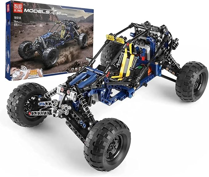 Mould King RC Off-Road Building Car Toys 515 Pieces Building Blocks Lightning Climbing Car Model with Motors (Remote Control and APP Control)