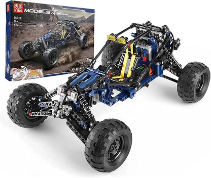 Mould King RC Off-Road Building Car Toys 515 Pieces Building Blocks Lightning Climbing Car Model with Motors (Remote Control and APP Control)