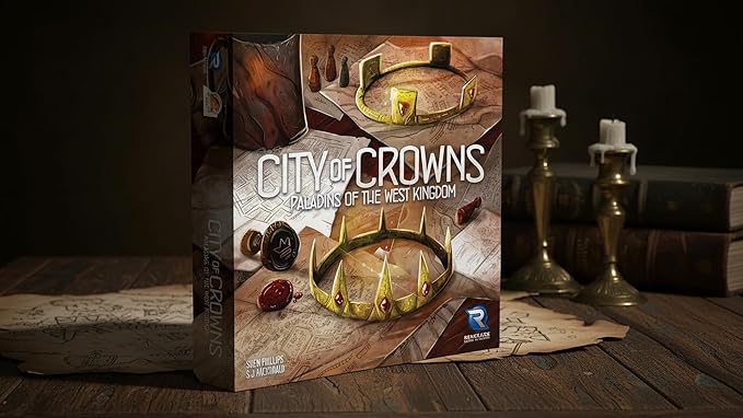 Renegade Game Studios Paladins of the West Kingdom: City of Crowns Board Game Expansion