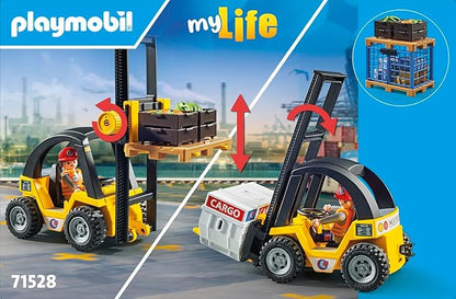 Playmobil Forklift Truck with Cargo