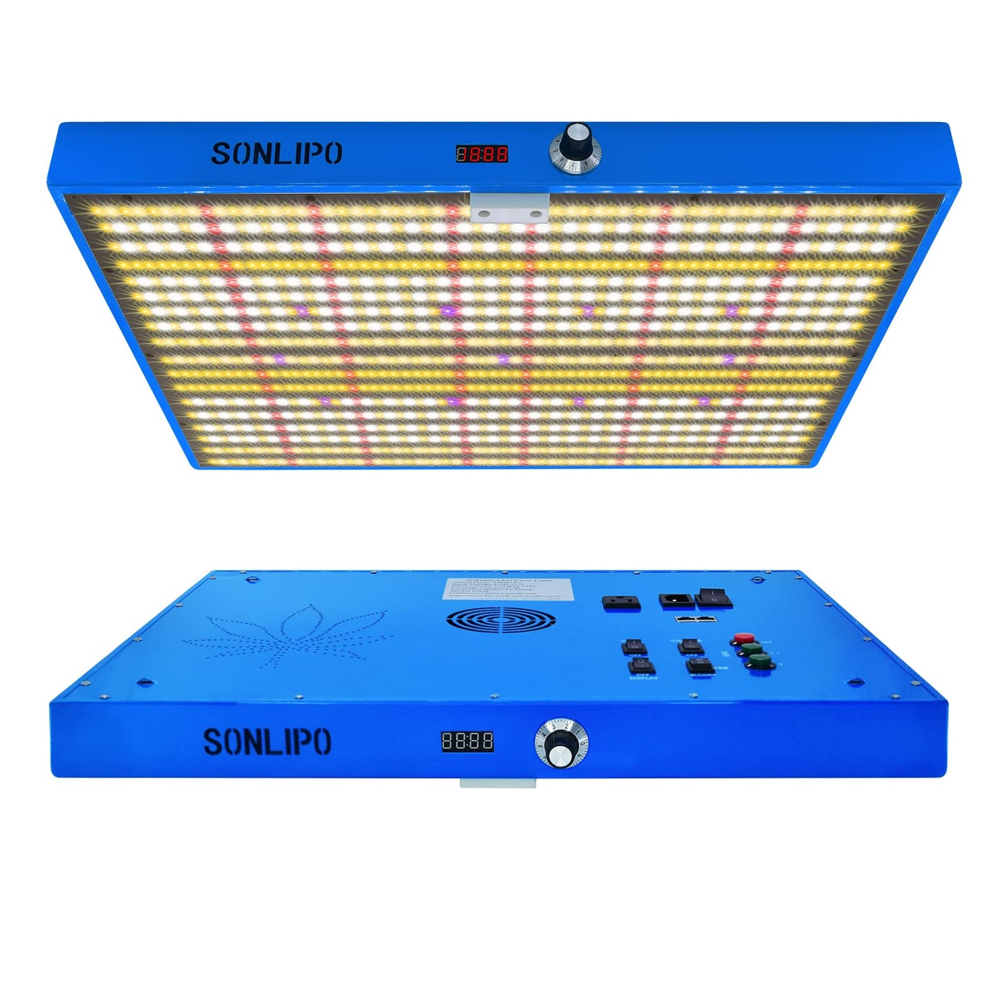 SONLIPO 240W LED Grow Light, 4x4 ft Coverage, Dimmable Full Spectrum,Timers,Daisy Chain Veg & Bloom Plant Growing Lamps for Indoor Growing Hydroponic Sunrise Sunset Grow Lights,High Yield PPFD …