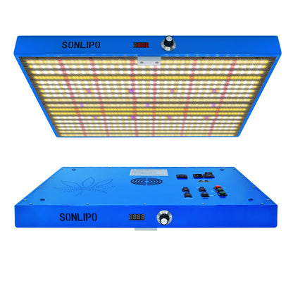 SONLIPO 240W LED Grow Light, 4x4 ft Coverage, Dimmable Full Spectrum,Timers,Daisy Chain Veg & Bloom Plant Growing Lamps for Indoor Growing Hydroponic Sunrise Sunset Grow Lights,High Yield PPFD …