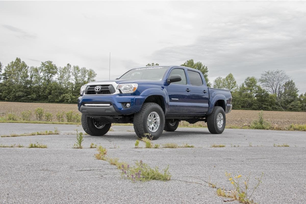 Rough Country 3" Lift Kit w/N3 Shocks for 2005-2022 Toyota Tacoma - 74530