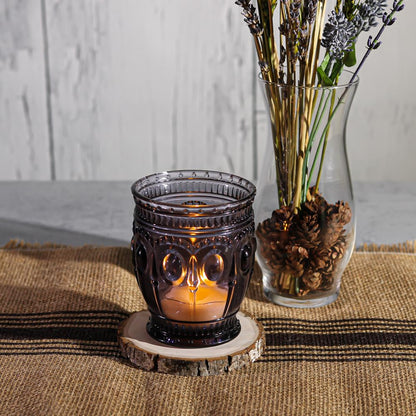 Richland Ivory Vanilla Scented Clear Cup Tealight Candles Set of 50