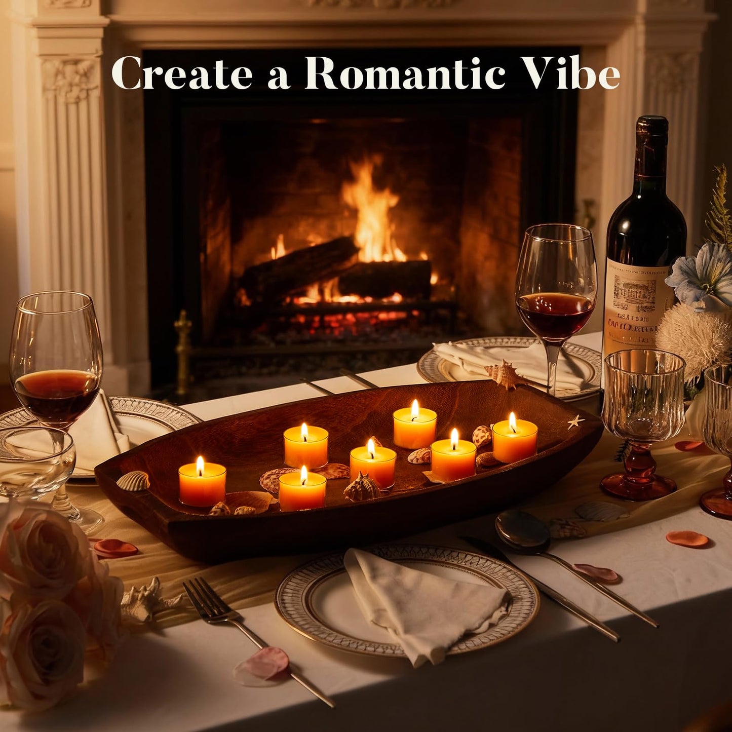 Crenovo Tea Lights Beeswax 48 Pack, 8-Hour 100% Pure Bees Wax Tealight Candles, Smokeless Unscented Votive Cup Candles for Home Spa Meditation Relaxation