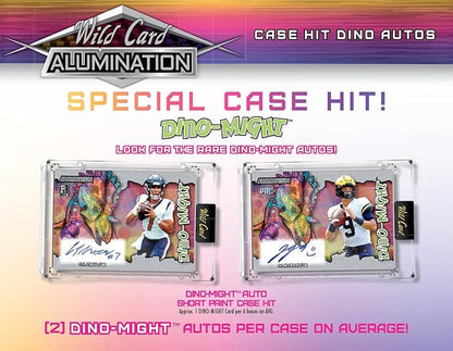 2023 Wild Card Alumination Special Rookie &amp Insert Edition Football Hobby Box 6 Encased Trading Cards Per Box