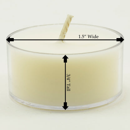 Rain Water Scented - Soy Tealight Candles, 12 Pack - Highly Scented - Handmade in The USA - Candeo Candle - Summer Scents
