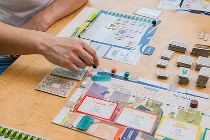Stonemaier Games: Stamp Swap by Paul Salomon | A Competitive Stamp Collecting Strategy Board Game for Adults &amp Family | Curate the Most Well-Focused &amp Beautiful Stamp Collection | 1-5 Players