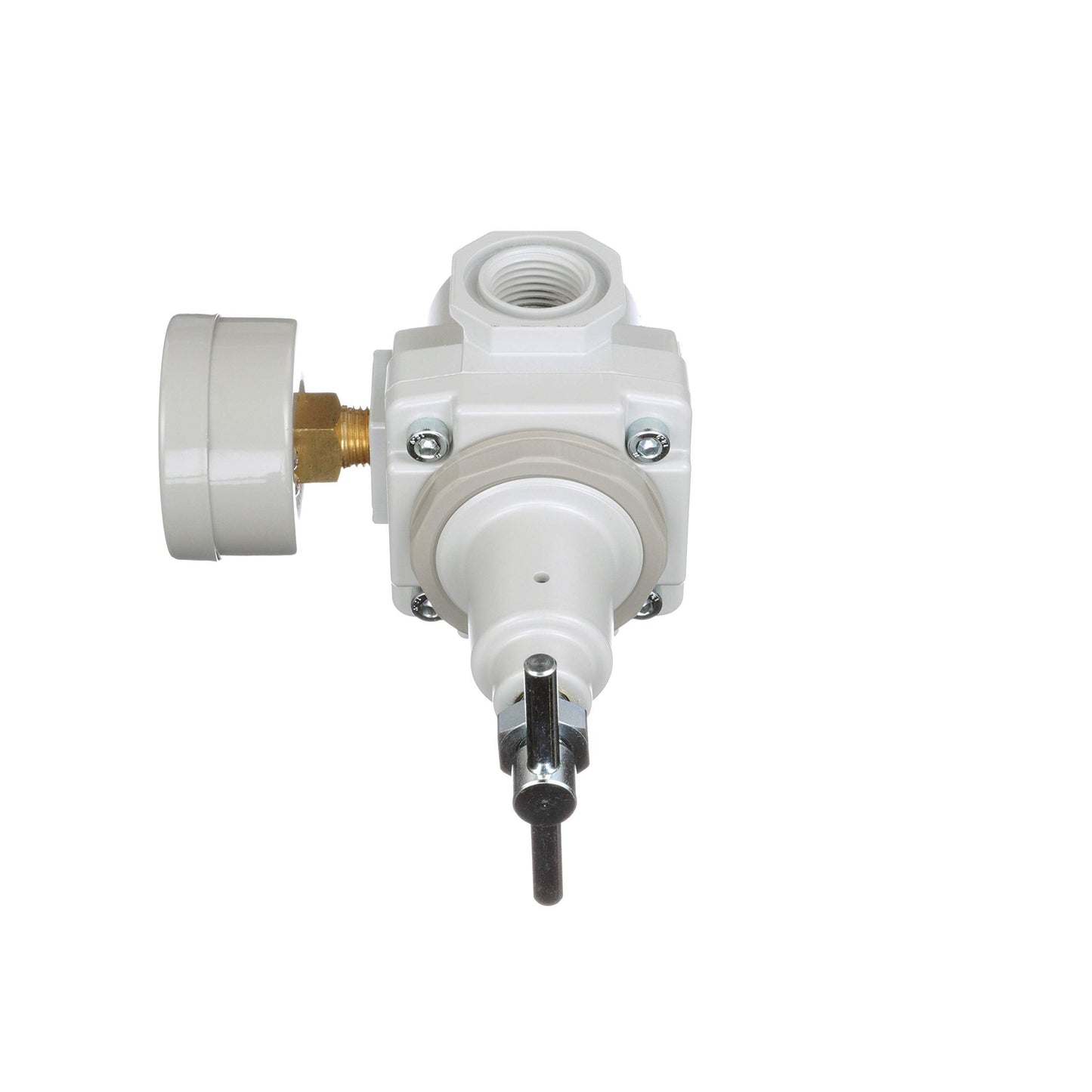 PneumaticPlus SAR400T-N04BG Compressed Air Regulator 1/2" NPT, T-Handle, Gauge & Bracket