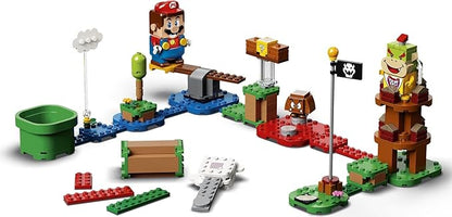 Lego Super Mario Adventures with Mario Starter Course Set Buildable Toy Game Collectible Gifts for Kids Boys &amp Girls 6 Plus Year Old with Interactive Figure 71360