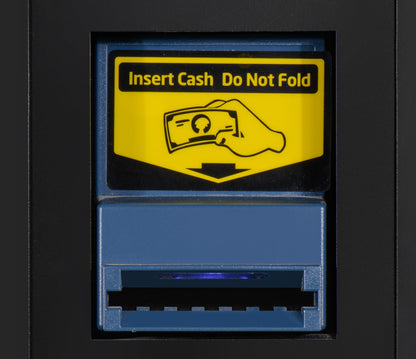 KoolMore Refrigerated Snack Vending Machine with 60 Slots, Bill Acceptor and Credit Card Reader in Black (KM-VMR-40-BR)