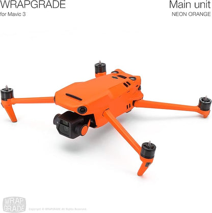 WRAPGRADE Skin Compatible with DJI Mavic 3 Pro (NEON Orange)