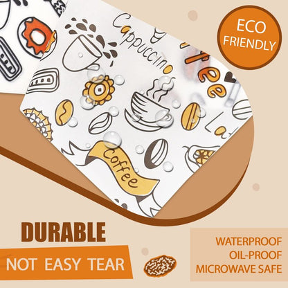 300pcs Deli Paper Sheets 11''x15'', Wax Paper Sheets for Food, Grease Resistant Sandwich Wrapping Paper, Premium Food Basket Liners for Bakery, BBQ, Picnic, Home Party, Festival and Outdoors