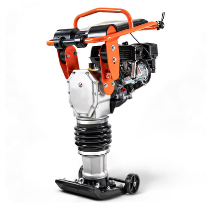 SuperHandy Jumping Jack Tamping Rammer, 209cc 7HP 4-Stroke Gas Engine, 3500 lbs Impact Force, 137lbs Weight, 26" Max Compaction Depth