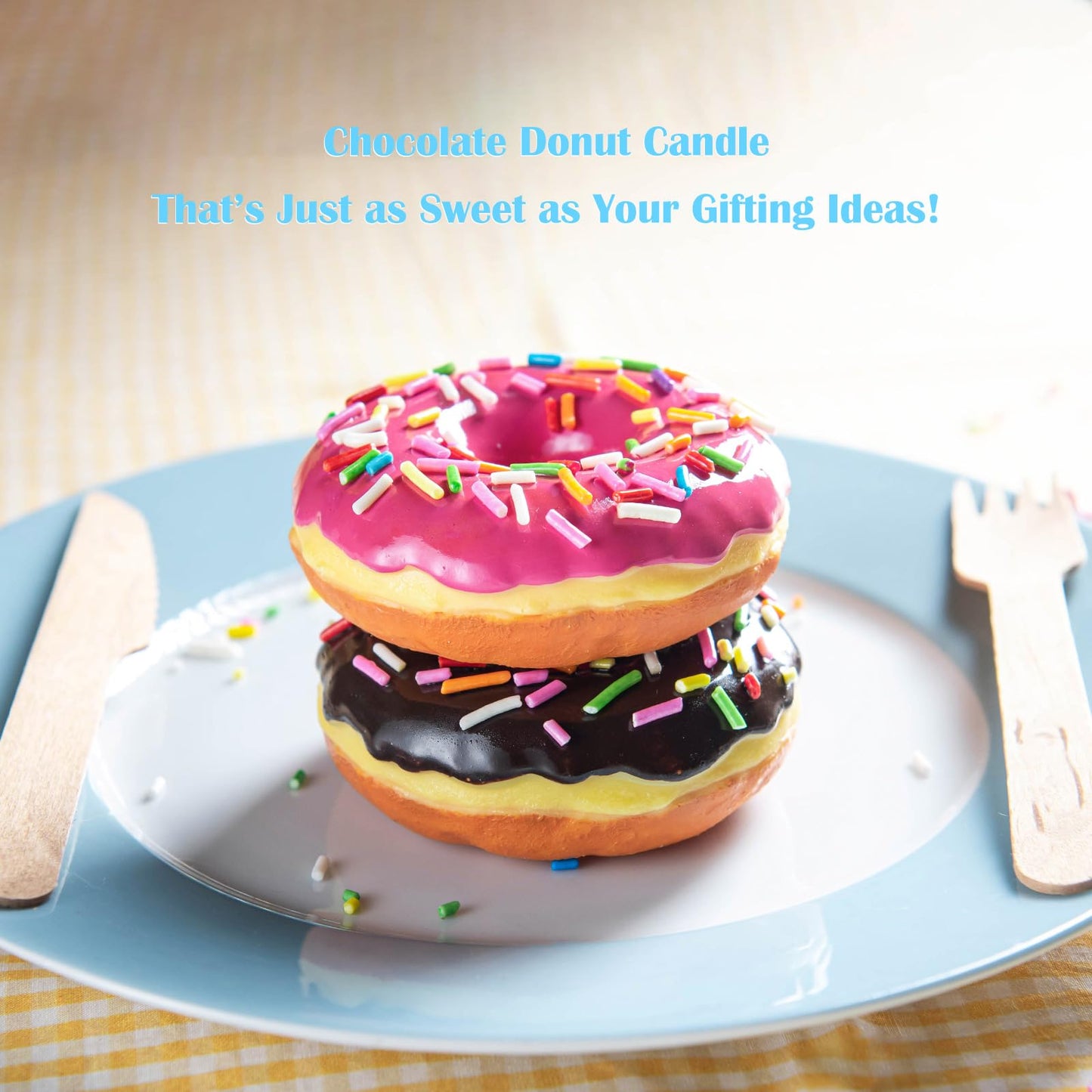 Doughnut Dessert Scented Vegetable Candle