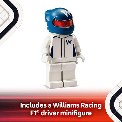 LEGO Speed Champions Williams Racing FW46 F1 Race Car Toy - Building Set for Kids Boys &amp Girls Ages 10+ - Toy Car for F1 Fans - Gift Idea for Birthday - 77249